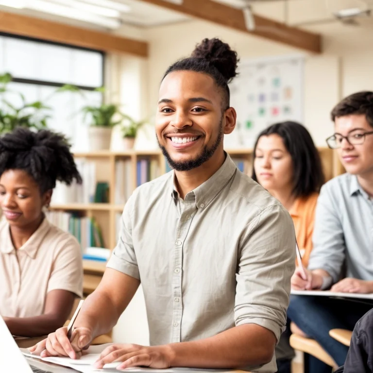 Step-by-step personal growth process illustration